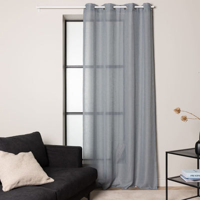 Venture Home Venture Home Gordijn Kaya 240x140 cm polyester lichtgrijs