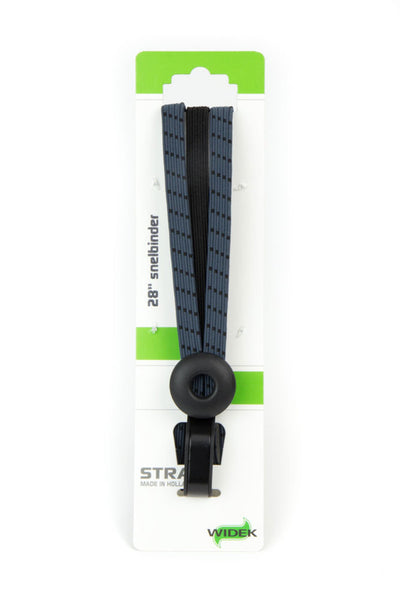 Qibbel widek triobinder eye met haak 3x12mm zwart blauwgrijs