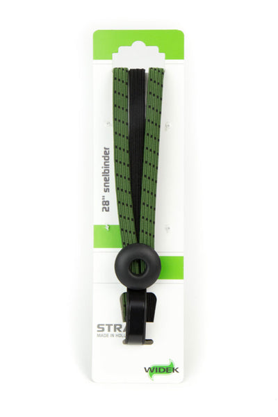 Qibbel widek triobinder eye met haak 3x12mm zwart olijfgroen