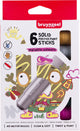 Bruynzeel plakkaatverf sticks set metallic | 6 kleuren