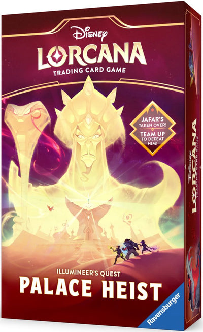 Disney lorcana ravensburger tcg illumineer's quest: palace heist *english edition* trading cards