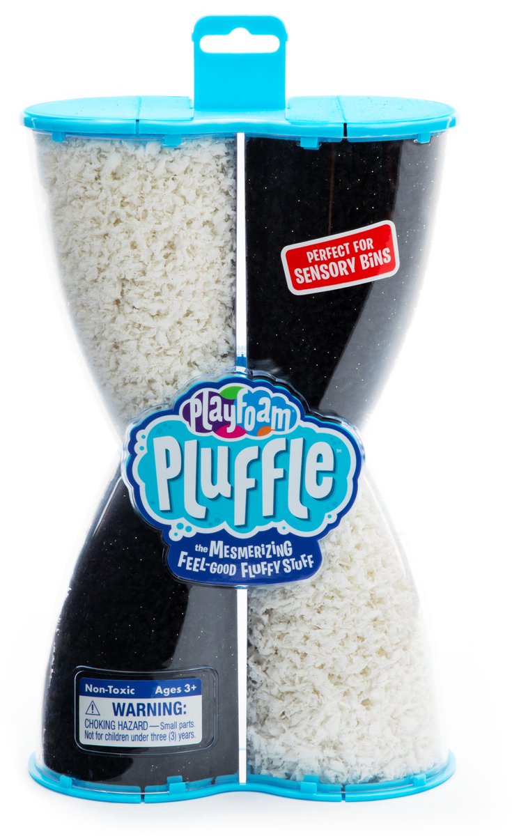 Learning resources playfoam pluffle™ twist black white - 1+