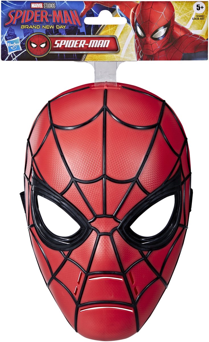Hasbro marvel spider-man brand new day - spider-man masker one size