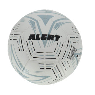 Alert voetbal luxe wit grijs | 2 stuks