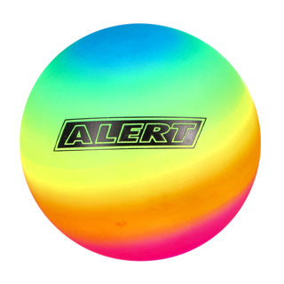 Alert regenboog voetbal maat 6 60 g