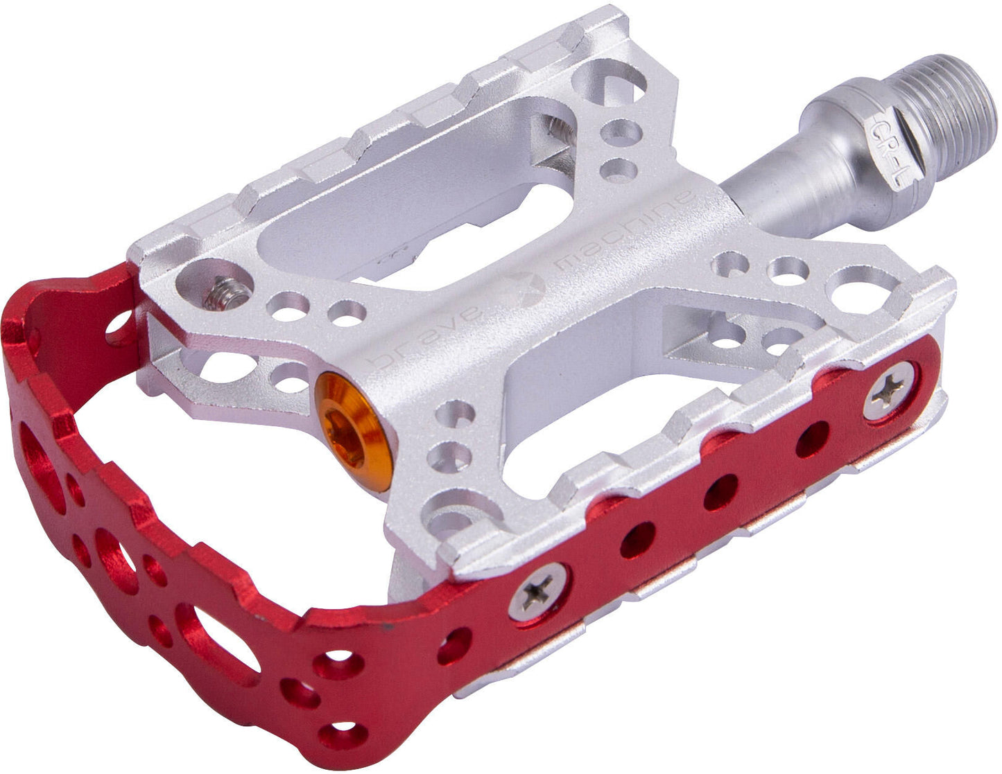 Brave pedaal platform pedal red