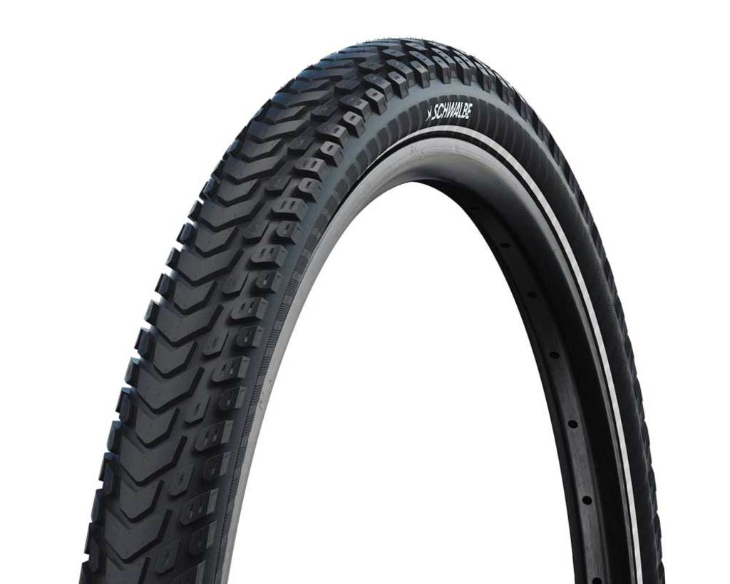 Schwalbe marathon mondial pro 28x2.25 (57-622) folding evolution line addix black+reflex