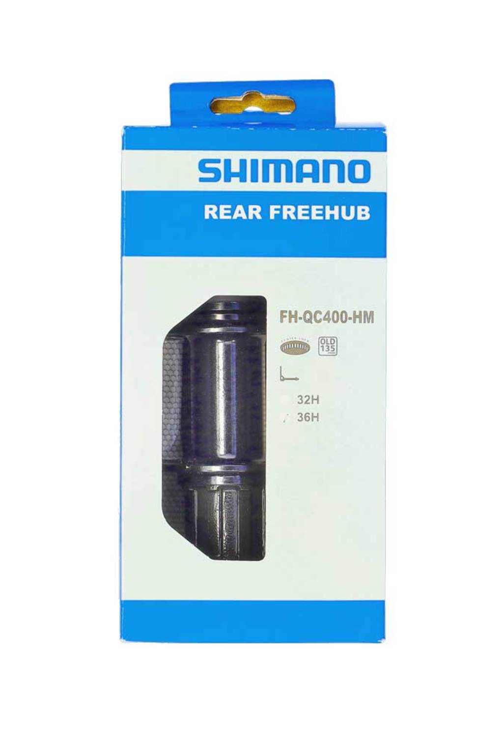 Shimano fh-qc400 8 9 10 11-speed center-lock rear hub