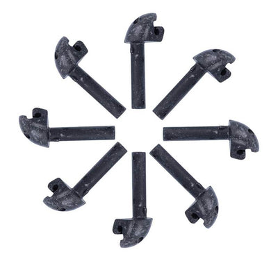 Eurofender spatd ef bev clip pvc zw set a 8