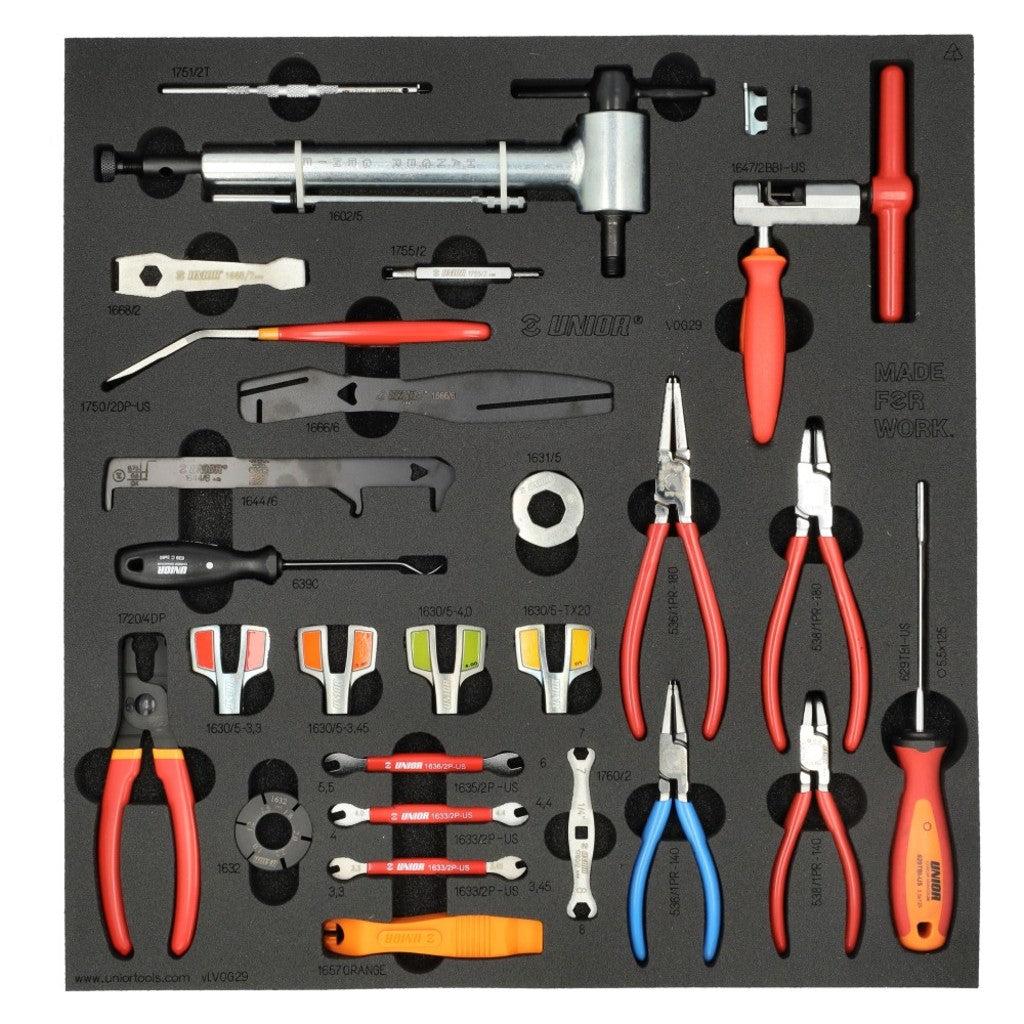 Unior gereedschap inlay werkbank xlc