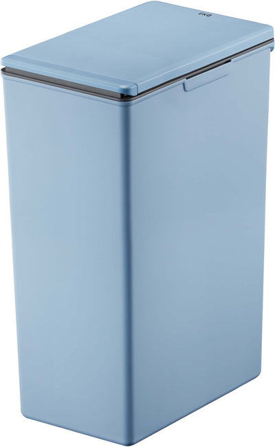 Eko - morandi touch 40 liter - plastic - blauw - prullenbak