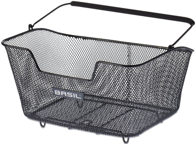 Basil Base M - fietsmand - achterop- zwart
