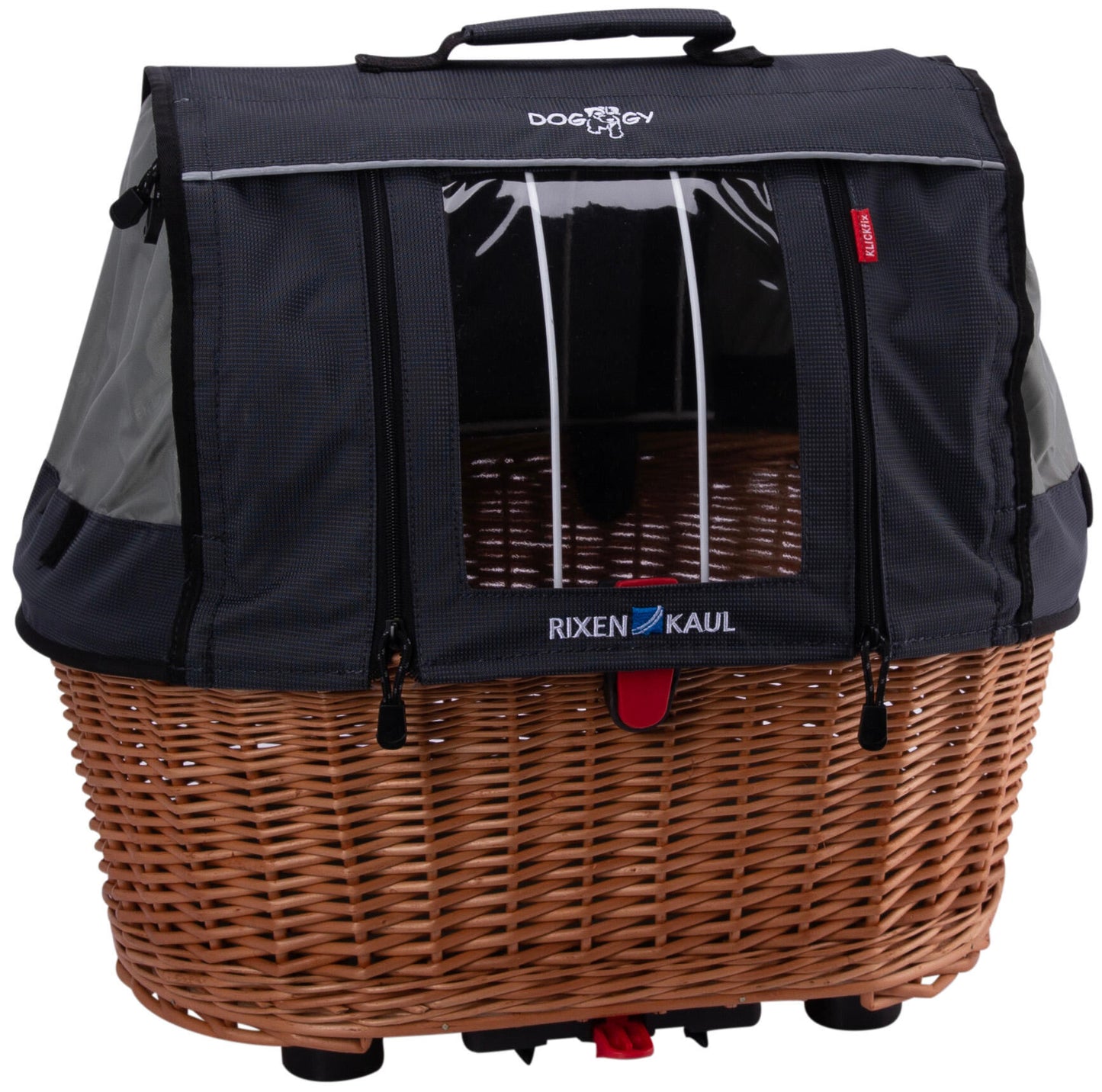 Rixen kaul rieten dierenmand doggy basket plus rear animal basket r k doggy basket plus wicker