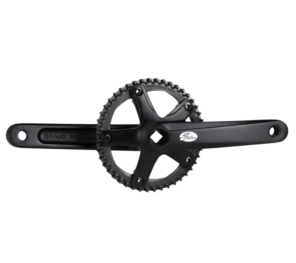 Gates crankstel cdn s150 46t 175mm zonder beschermrand zw.