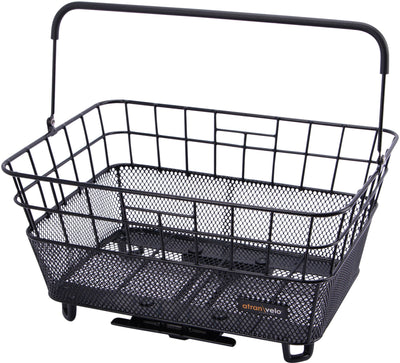 Atranvelo korb bring l avs rear basket bring l avs black