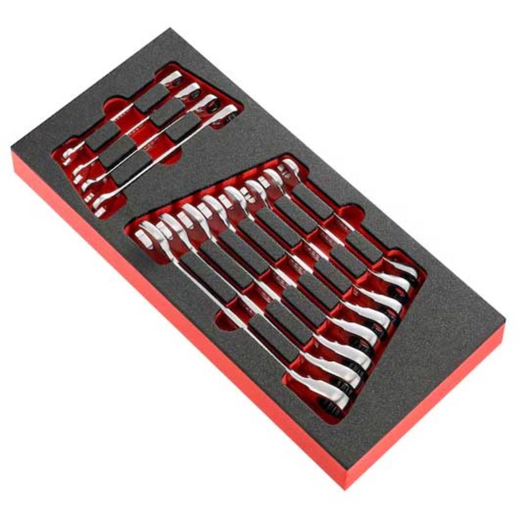 Facom module foam 12 anti-slip steekringratelsleutels - modm.467bj12pb - modm.467bj12pb
