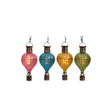 Anna's collection solar luchtballon flame effect 8x16cm blauw,groen,geel,roze - afbeelding 1