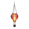 Anna's collection led solar luchtballon roze 11x36cm