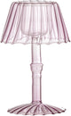 Bloomingville cisco votief - rose - glas
