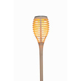 Anna's collection solar fakkel met vlameffect zand 12led 10x61cm - afbeelding 1