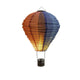 Anna's collection solar luchtballon nylon met vlameffect 22led 29x58cm