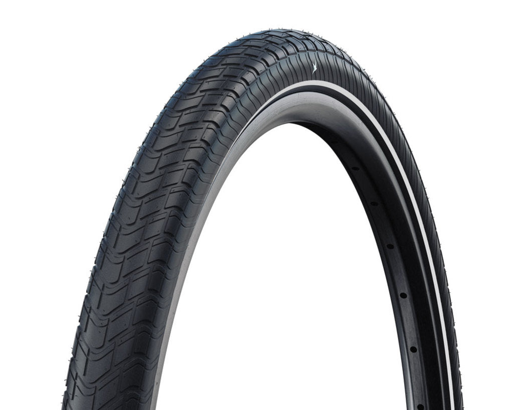 Schwalbe motion big apple - wired - addix - raceguard - 16x2.15 - black + reflex