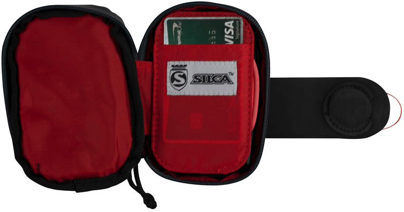 Silca satteltasche mattone saddle bag mattone black red