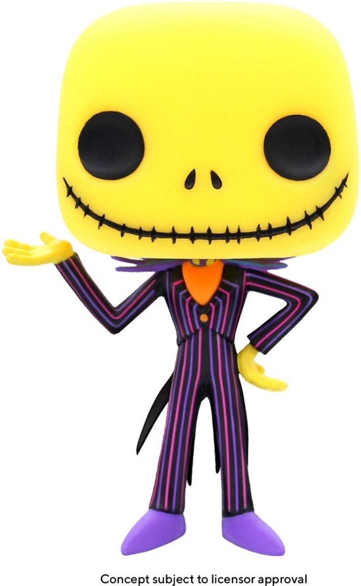 Funko the nightmare before christmas - disney pop! jack 9 cm verzamelfiguur - multicolours