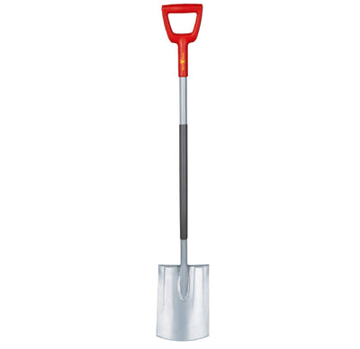 Wolf-garten herenspade as-d (rood grijs)