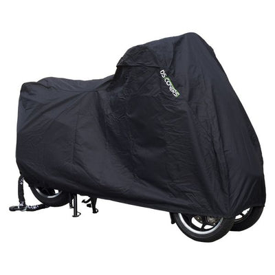 Ds covers motorhoes alfa 3w zonder ruimte voor topkoffer - zwart