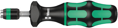 Wera serie 7400 kraftform instelbare momentschroevendraaier draaimomentsleutel (zwart groen, 1.2 tot 3.0 nm, met rapidaptor snelwisselhouder)