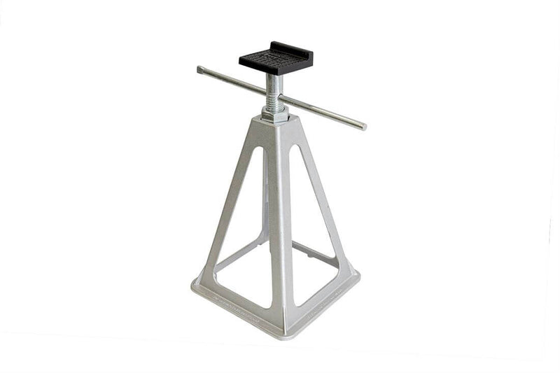 Carajack aluminium assteunen met kunststof kapjes - set van 4 stuks
