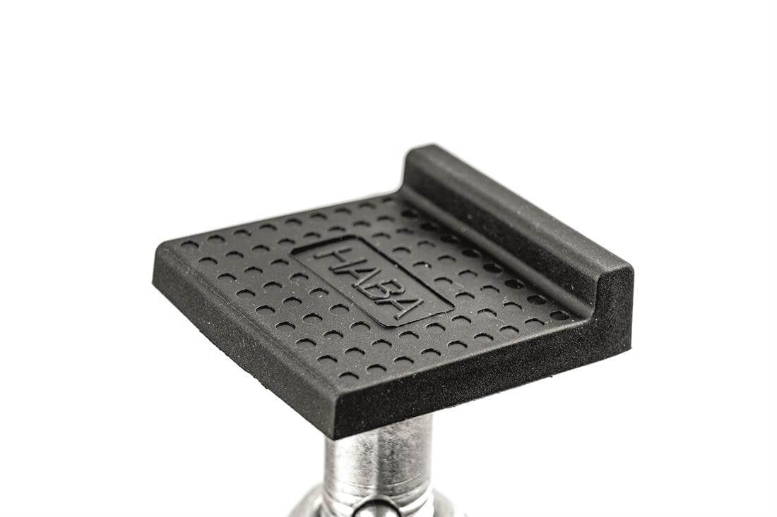 Carajack aluminium assteunen met kunststof kapjes - set van 4 stuks