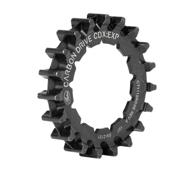 Gates sprocket cdx 19t rohloff splined zwart