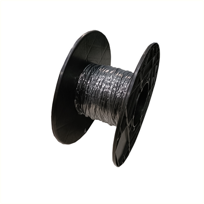 Elektra verlichting snoer 1mmx30m. zwart