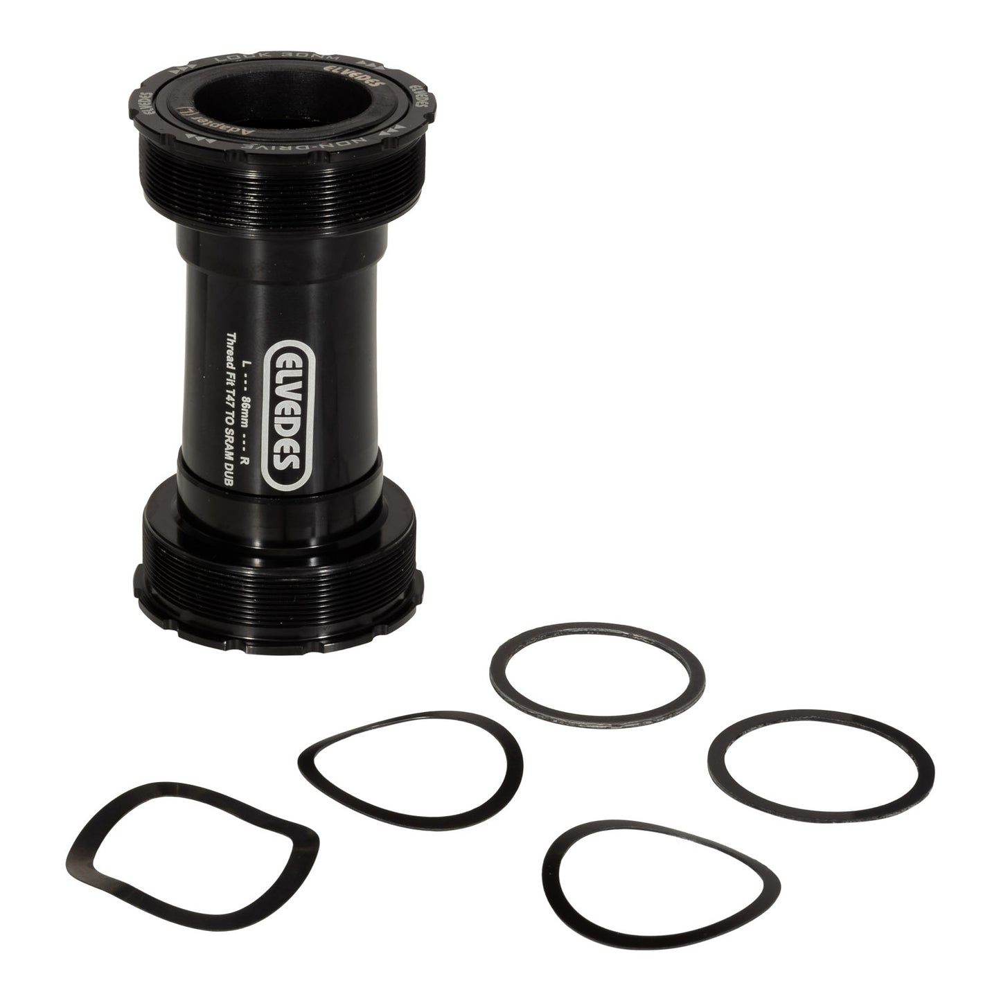 Trapas Elvedes Thread fit T47 SRAM DUB intern 86 mm