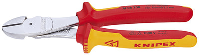 Knipex kracht-zijsnijtang verchroomd 250 mm - 7406250