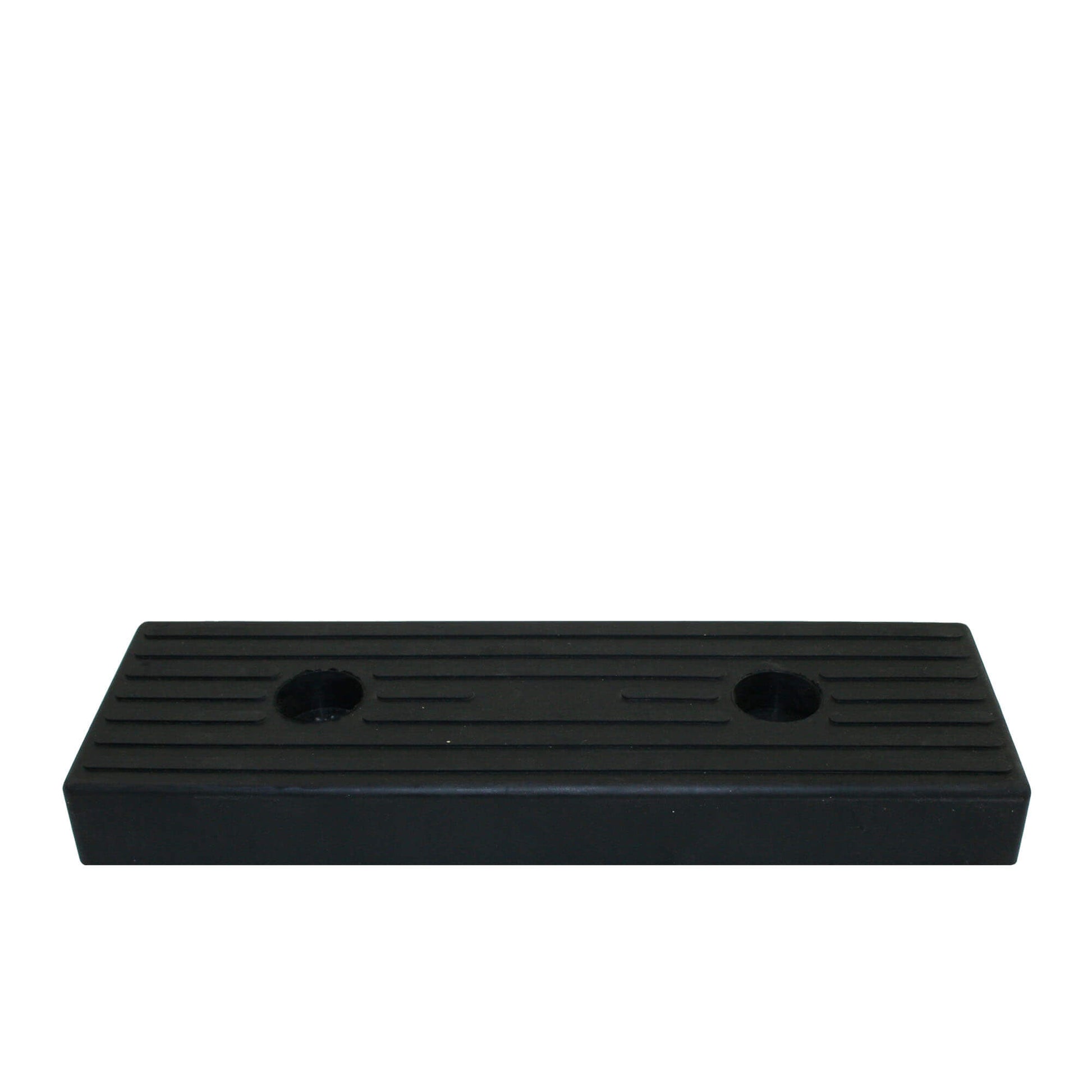 Rubber boottrailer kussen 300x100mm zwart
