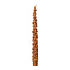 Decoris dinerkaars kerstboom koper 25cm 2-delig