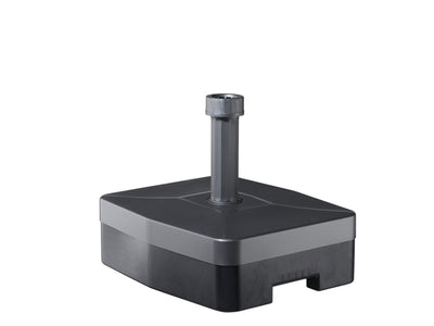 Helcosol parasolvoet 30kg rh vulbaar rol antracie