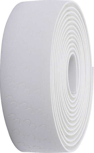 Bbb cycling stuurlint racefiets - maximale grip - zelfklevend stuurlint - lengte: 200cm - dikte: 2.5mm - incl. stuurdoppen - wit - ultraribbon bht-15