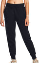 Under armour ua rival fleece jogger dames sportbroek - zwart - wit