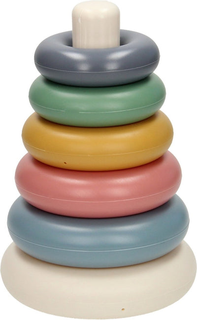 Cavallino stapelringen pastelkleuren, 7dlg.