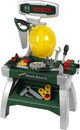 Klein toys bosch mini speelgoed junior werkbank - 49x29x71 cm - incl. leerfunctie, bankschroef, opbergmogelijkheden voor de vele onderdelen - groen