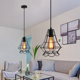 Homestyle pro mk012-b industriële hanglamp 19x22 cm zwart metaal - afbeelding 2