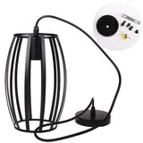 Homestyle Pro Homestyle MK011-B Industriële Hanglamp 14x23 cm Zwart Metaal - afbeelding 3