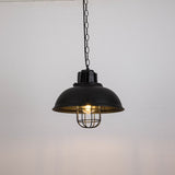 Homestyle pro mk107-bb industriële hanglamp 33x26 cm zwart metaal - afbeelding 2