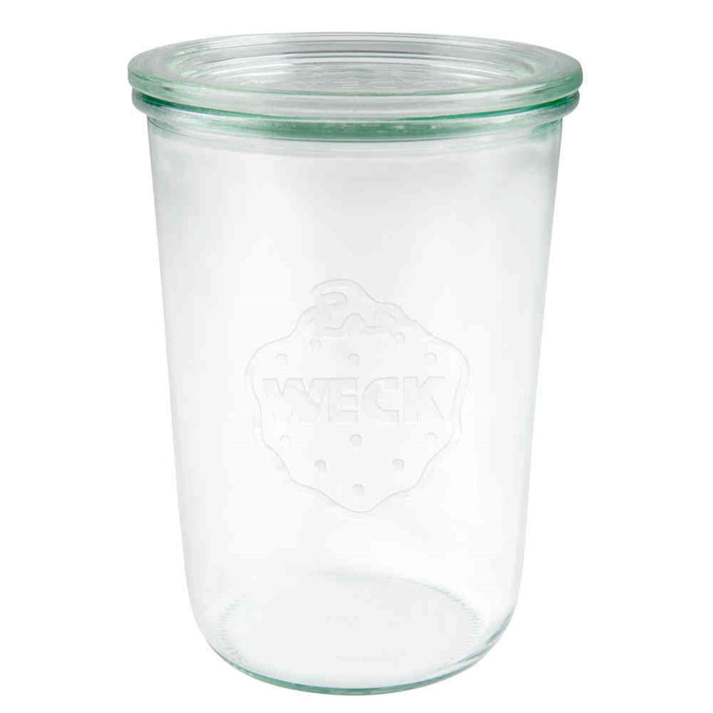 Weck stort glas met deksel (850ml) 3 4l 6 stuks