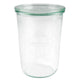 Weck stort glas met deksel (850ml) 3 4l 6 stuks