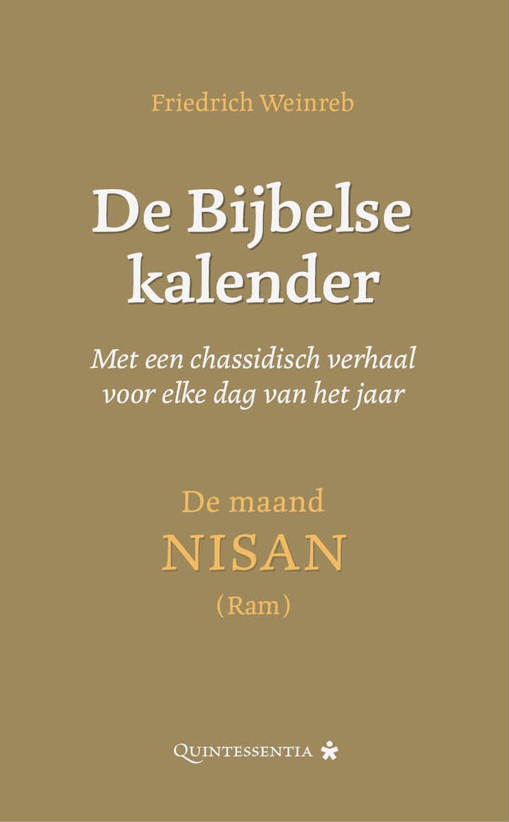Merkloos sans marque de bijbelse kalender. met een chassidisch verhaal voor elke dag van het jaar